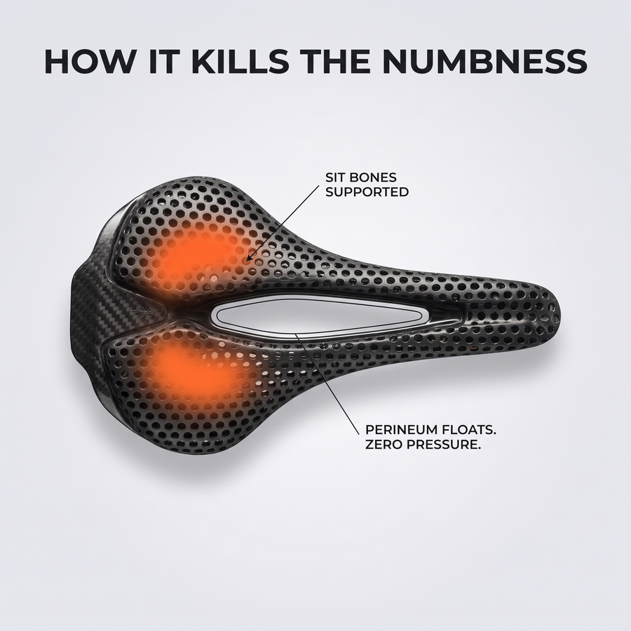 Vortis 3D AirRide Saddle 3