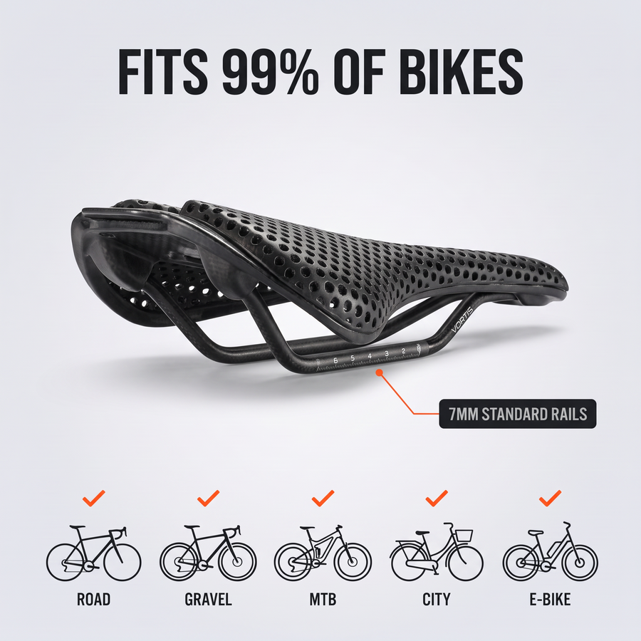 Vortis 3D AirRide Saddle 5