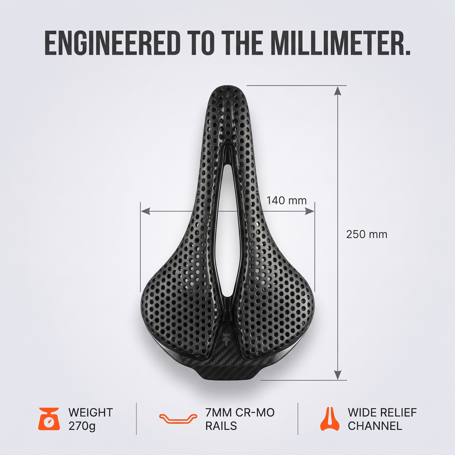 Vortis 3D AirRide Saddle 8